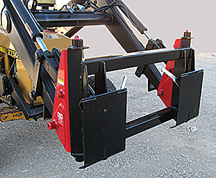 Adapter Bracket - Westendorf TA-20 Series Loader to Skid Steer - XDF- Front Mounted Disc Mower